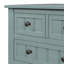 Narrow Console Table, Slim Sofa Table With 3 Storage Drawers & Bottom Shelf-473165956