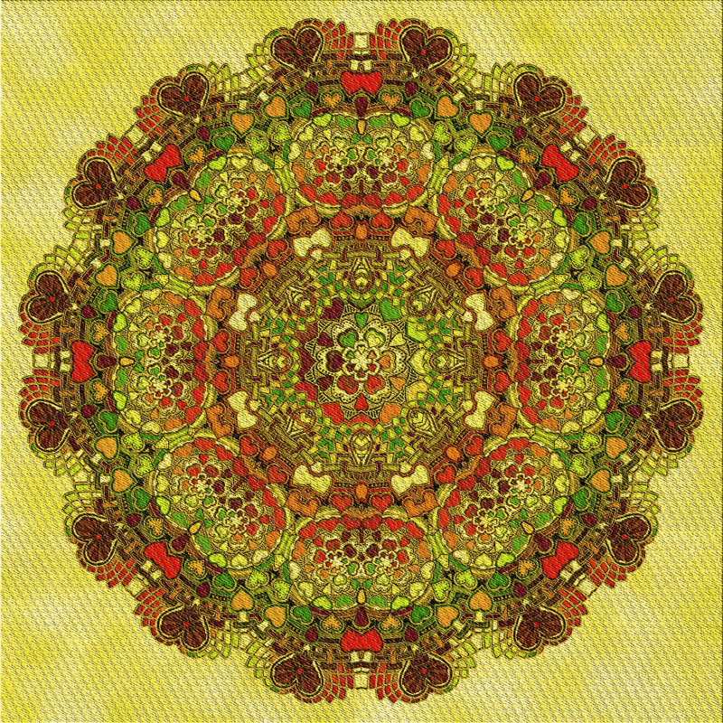 Indoor Rug, Square 7'