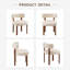 Chaise d'appoint rembourrée en similicuir-670082515
