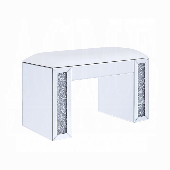 Tabouret de coiffeuse en miroir Noralie