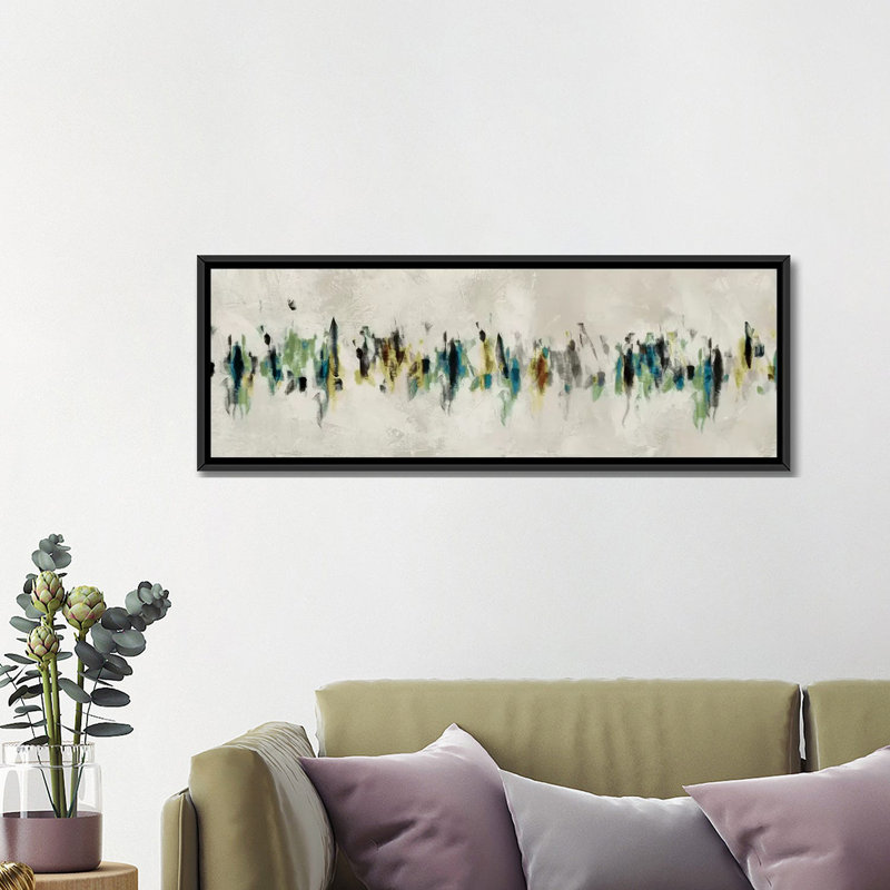 «Light As Water» par PI Galerie - Reproduction giclée sur toile panoramique, H 16 po x l 48 po x P 1,5 po, Toile tendue