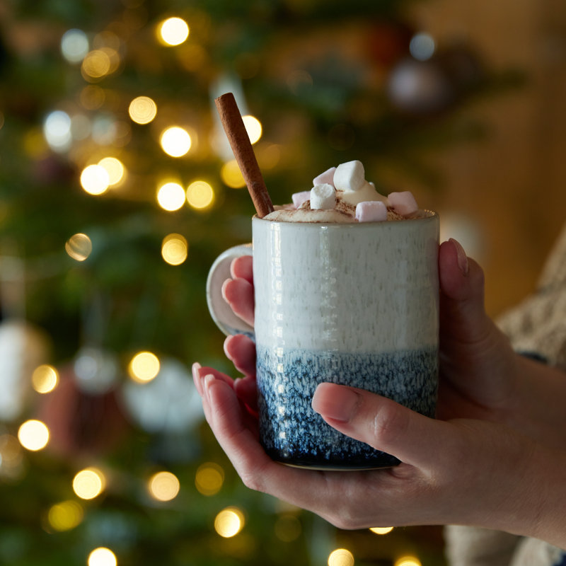 Kiln Blue by Denby Ridged Mug
