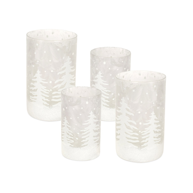 7.75'' H Glass Tabletop Pillar