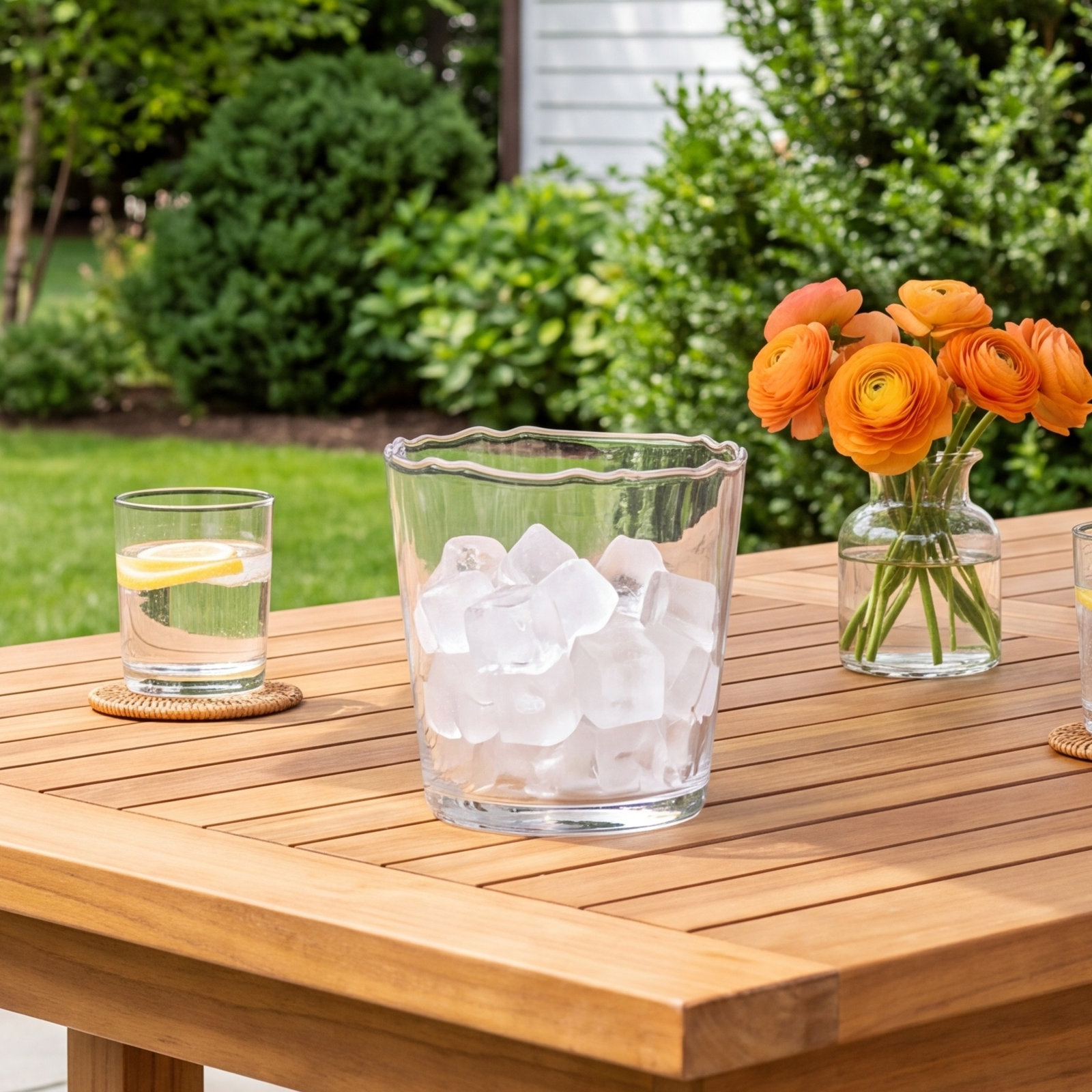 Glass Ice Bucket