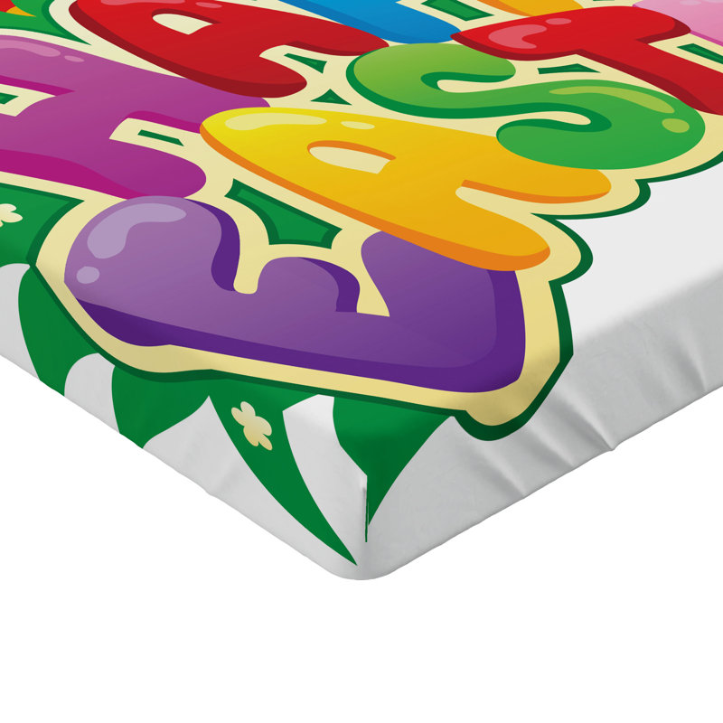 Multicolore Ambesonne, Drap-housse grand