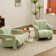 Upholstered Teddy Tufted Armchair