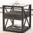 Industrial Style Nightstand With Drawer - Tempered Glass Top End Table For Bedroom & Living, Rustic Wood Grain , 3 Tier Storage, Stable Structure, Space Saving-924908027