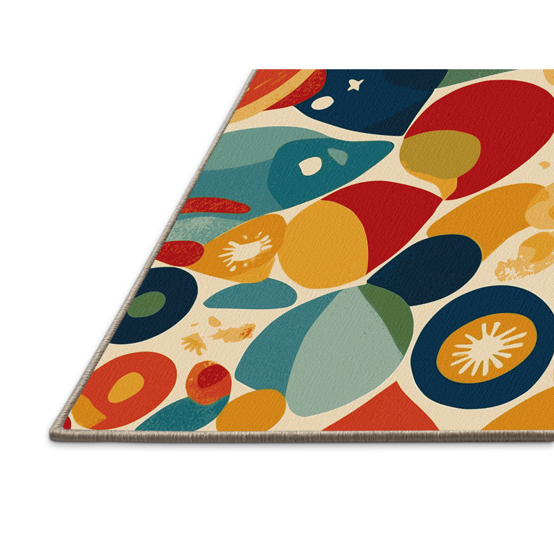 Retro Bounce Rug, Rectangle 8' x 12'