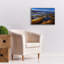 Toile épique Graffiti «Morning On Popham Beach» par Rick Berk, 18 po x 12 po-109177997