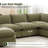37.4" Heffernan Accent Chair Modular Sectional Sofa-121642711