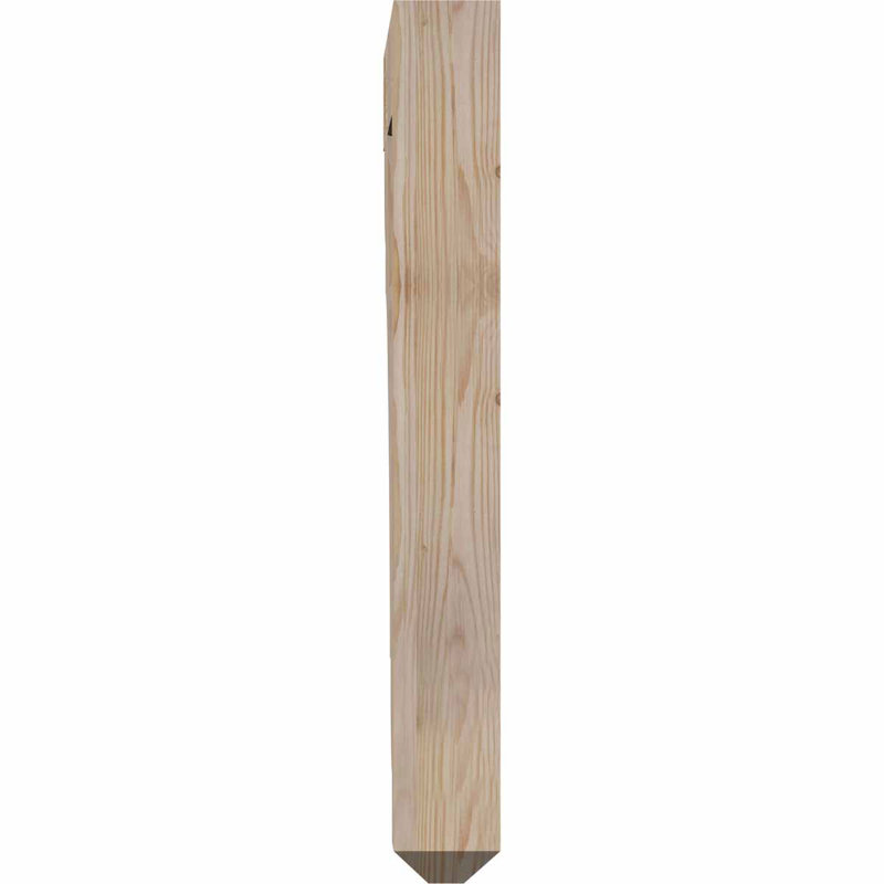 Olympic Craftsman Bracket, 30"H x 3.5"W x 26"D, Douglas Fir (Smooth)