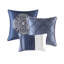 Ensemble d'édredon 7 pièces grand bleu marine-119193760-119193761