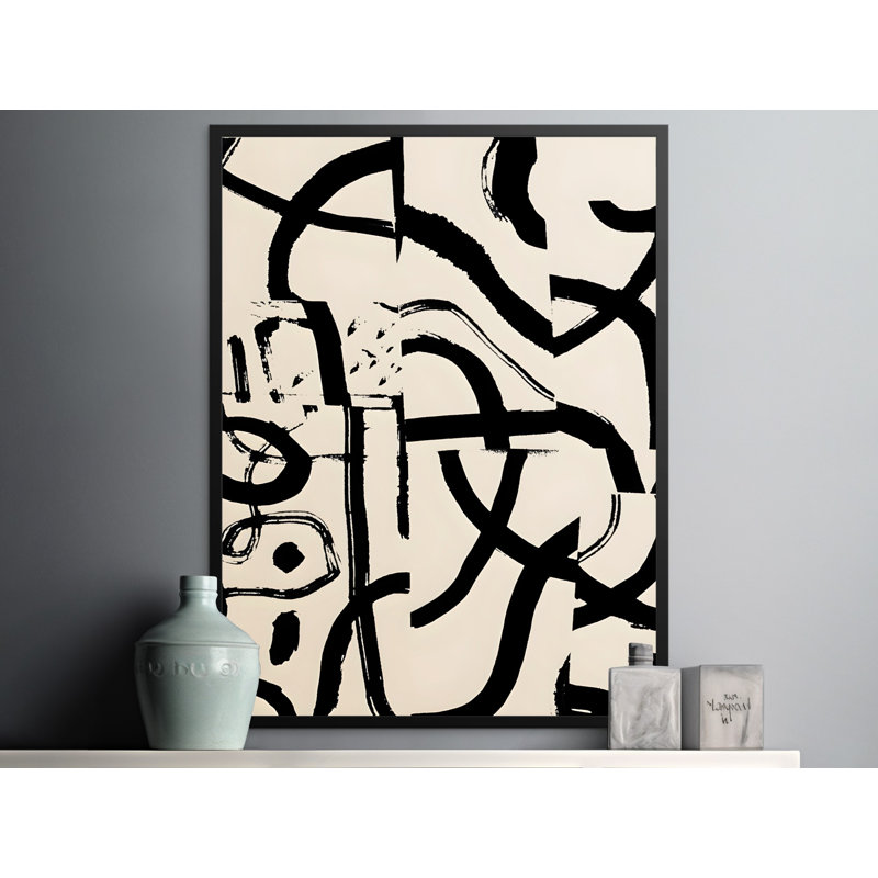 Modern Abstract Matte Poster, 5x7