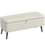 Ehrenberg Polyester Upholstered Storage Bench