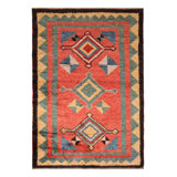 One-of-a-Kind 4'9" X 7'4" Hand Knotted Area Rug