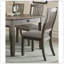 Chaises d'appoint à hauteur décontractée avec cadre en bois gris antique et revêtement en tissu, parfait pour les salles à manger modernes et élégantes-2022519816-2022519823
