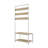 Laderrius 31.5 " Wide Hall Tree with Shoe Storage and Shelves-1712658823
