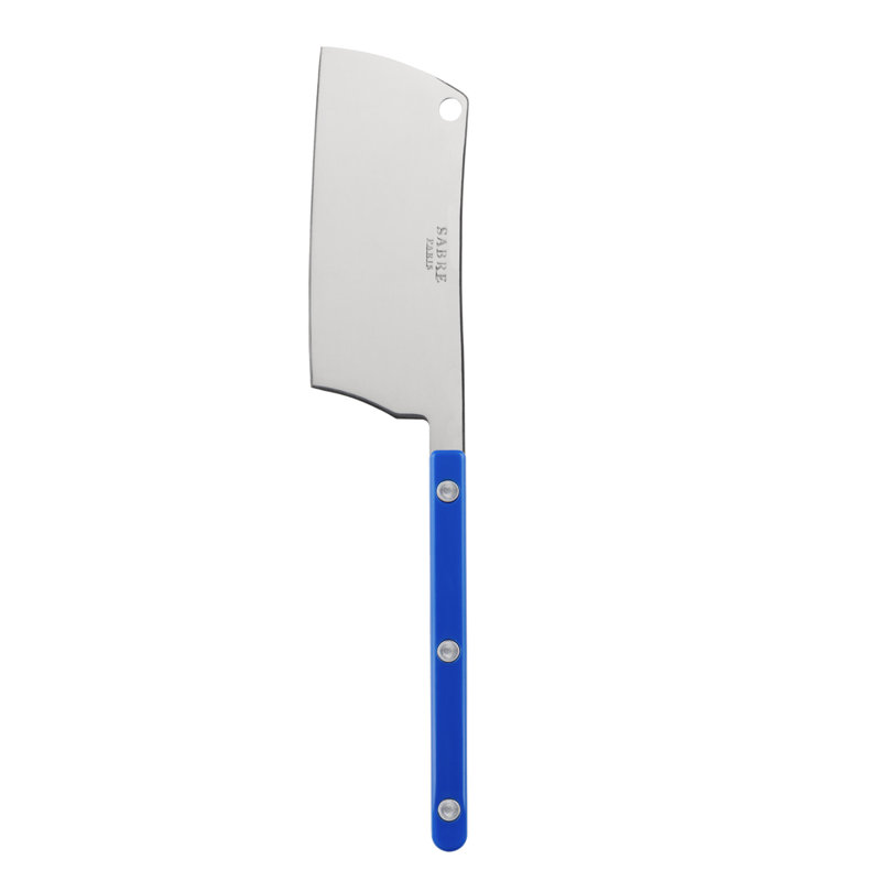 Bistrot Solid Cheese Knife, Lapis Blue