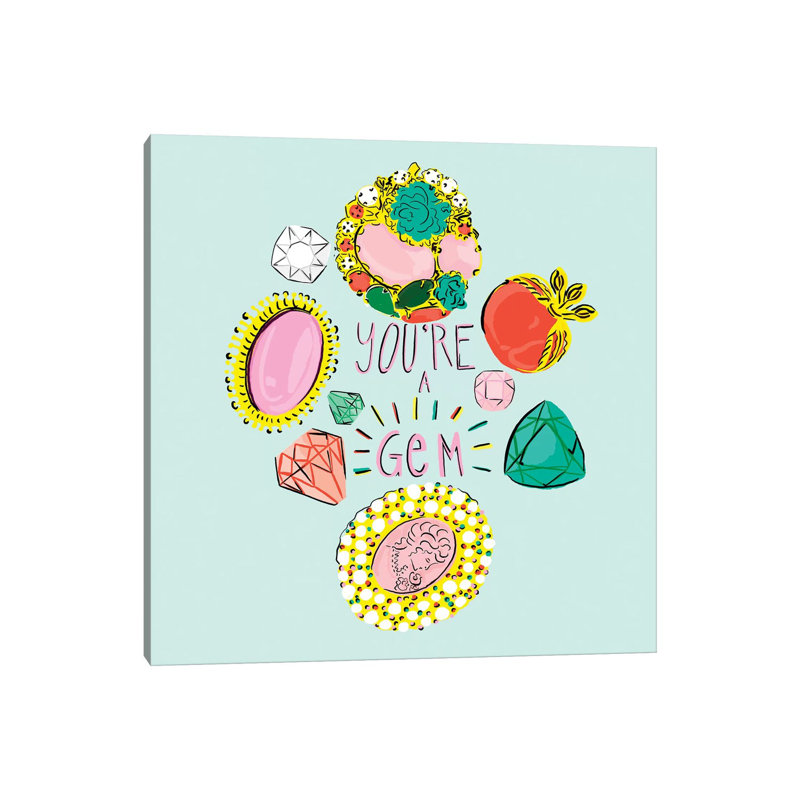 Ocean'S Bottom 1 Piece Wrapped Canvas Wall Art, 66.04 cm H x 66.04 cm W x 1.91 cm D