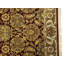Tapis de couloir oriental rouge Maroon