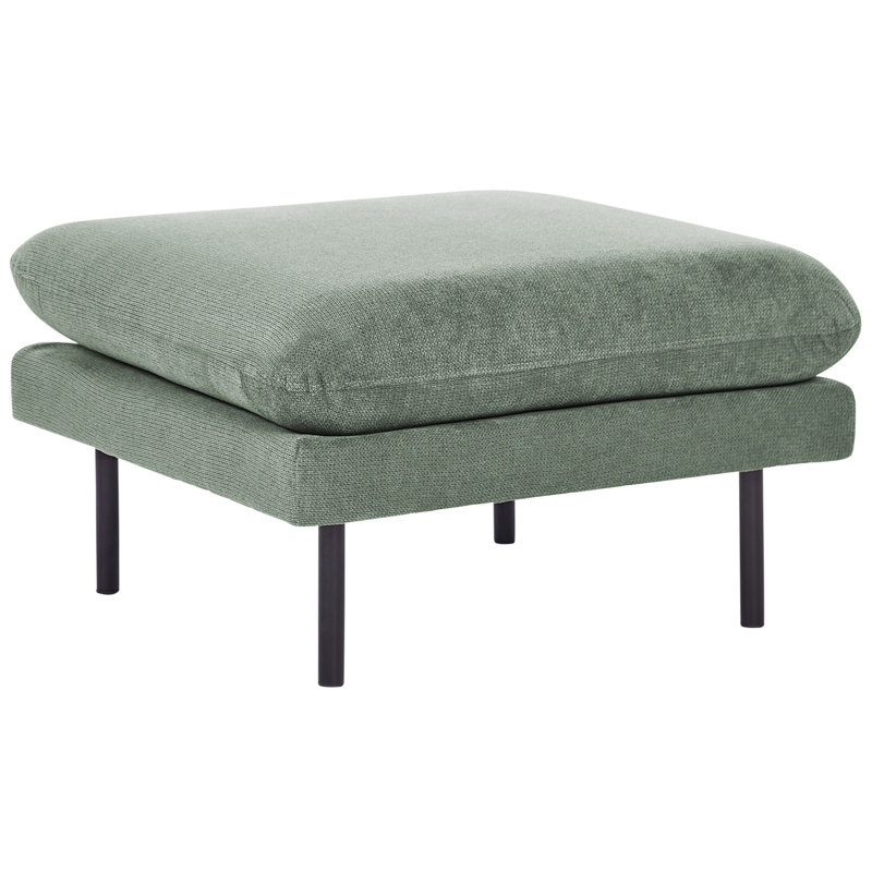 Vinterbro 70cm Wide Square Standard Ottoman, Green
