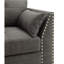 Chaise avec accoudoirs et fauteuil de 34 po Ariiana