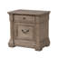 Table de chevet 2 tiroirs Blackeo