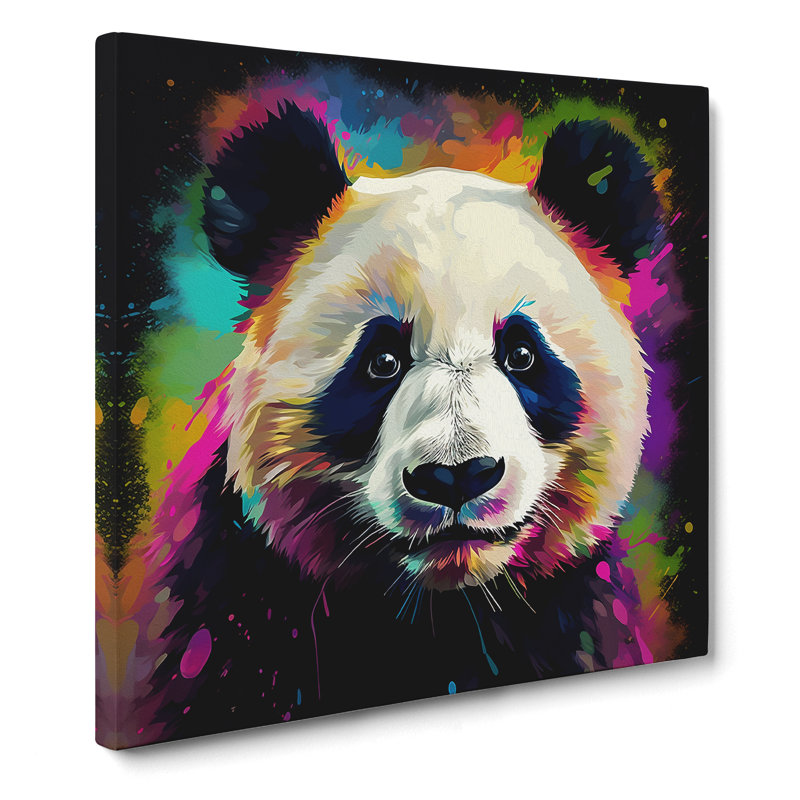 Panda - Wrapped Canvas