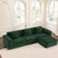 Modulaire, velours doux, sans assemblage, confortable pour la détente après le dîner-770746897-770746899