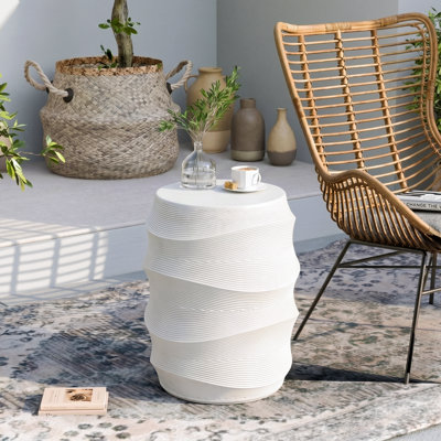 Table d'appoint d'extérieur Haverly Modern