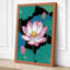 Lotus in Bloom Botanical 1 Piece Wrapped Canvas Wall Art-1154886653-1154886654