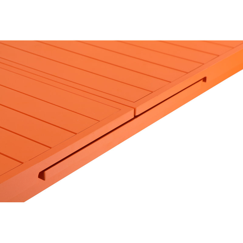 MMI Outdoor Dining Table, Orange