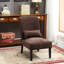 Fauteuil d'appoint sans accoudoirs avec coussin Pisano-107962790