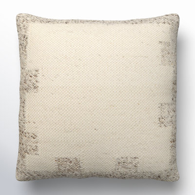 Dia Cotton/Wool Throw Pillow