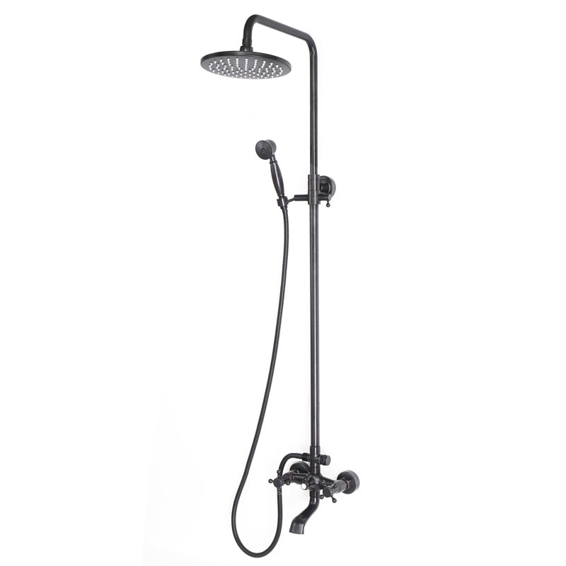 Mccarthy Mixer Shower with Dual Shower Head