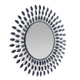 Frida Round Iron Mirror