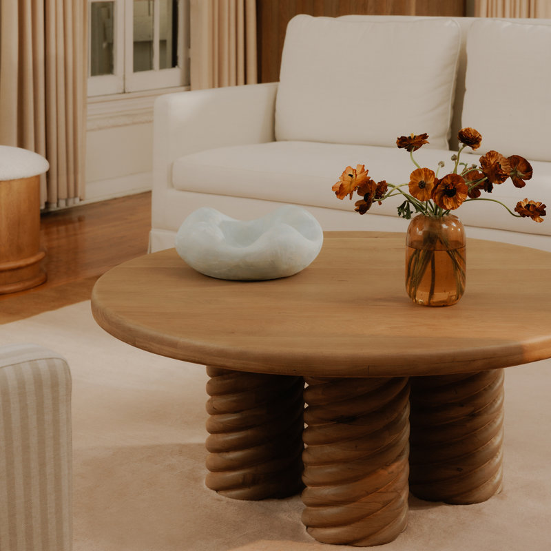 Treccia Solid Wood Coffee Table