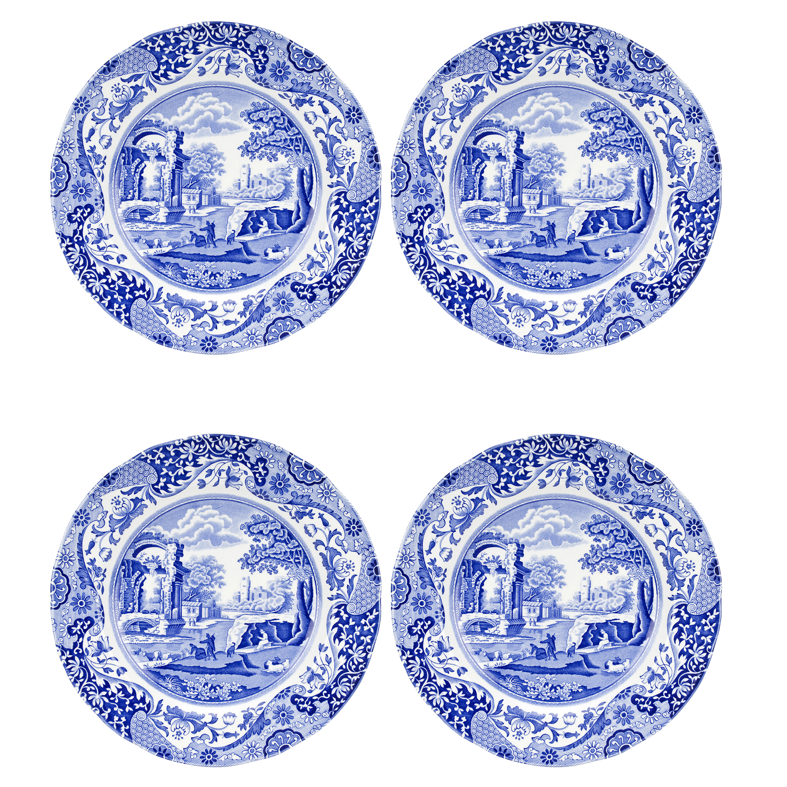 Spode Blue Italian Dinner Plate 10.5" & Reviews | Wayfair