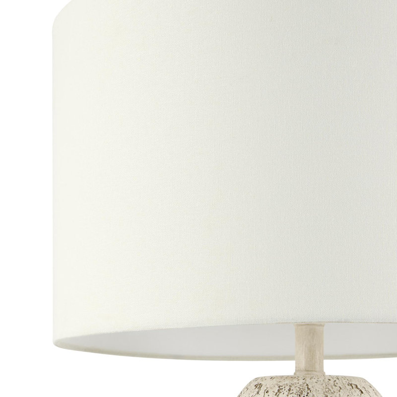 Lampe sur pied traditionnelle 62 po Kee, Crème