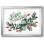 «Cut Wreath Christmas Collection A», reproduction encadrée sur papier-253480340-253480342
