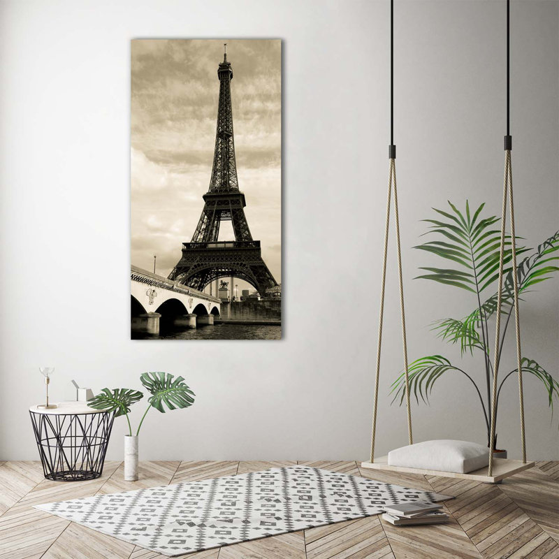 Eiffel Tower Paris - Wrapped Canvas Print