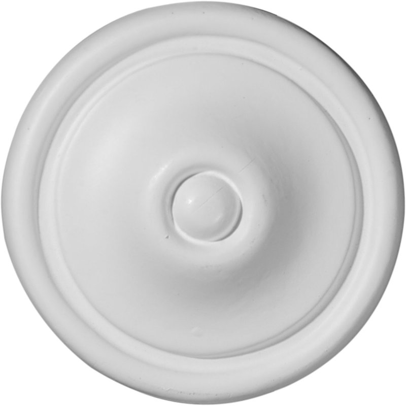 Maria 4.75'' H x 4.75'' W x 1.25'' D Urethane Rosette Applique