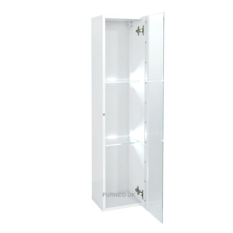 Art Display Cabinet, White