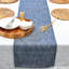 Chemin de table en coton avec bords cousus décoratifs, écharpe de commode, couvercle supérieur de meuble-870006307-864054055