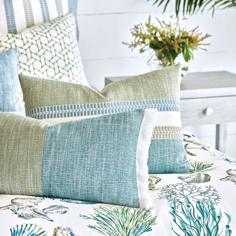 Grenada Lumbar Pillow Cover & Insert