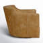 Fauteuil pivotant en cuir Marietta-1570367281