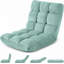 Chaise de plancher pliante avec support de dossier, 14 positions réglables-2061341609