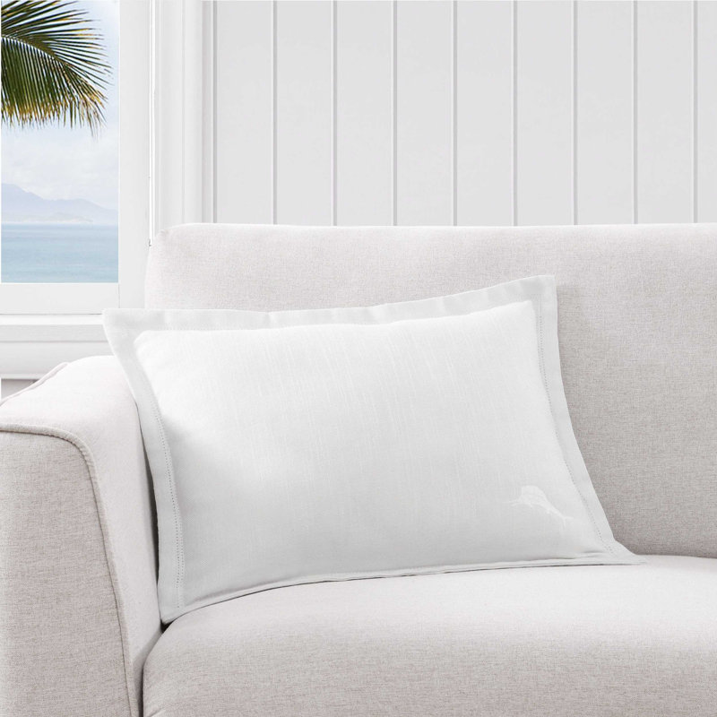Coussin Tommy Bahama Island Estate, Blanc