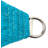Colourtree Triangle Sun Shade Sail Canopy Fabric Cloth Screen, Water Permeable & UV Block UPF50-49807242-92661585