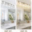 Luminaire de salle de bain rétro à intensité variable, verre rayé transparent-913133905-913133933-913133906